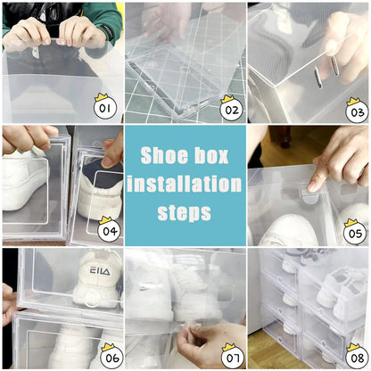 Sneaker Storage Transparent Organizer