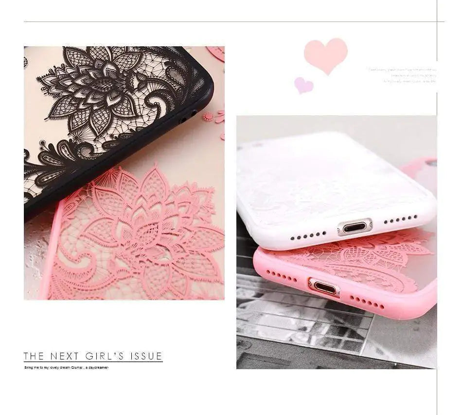 Luxury Lace Flower Phone Case Solus™