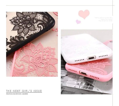 Luxury Lace Flower Phone Case Solus™