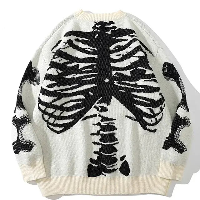 Skeleton Long-sleeved Sweatshirt netstar®