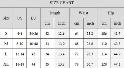 Stripe Y2K Shorts for Women