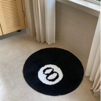 Fashion 8 Ball Rug net star