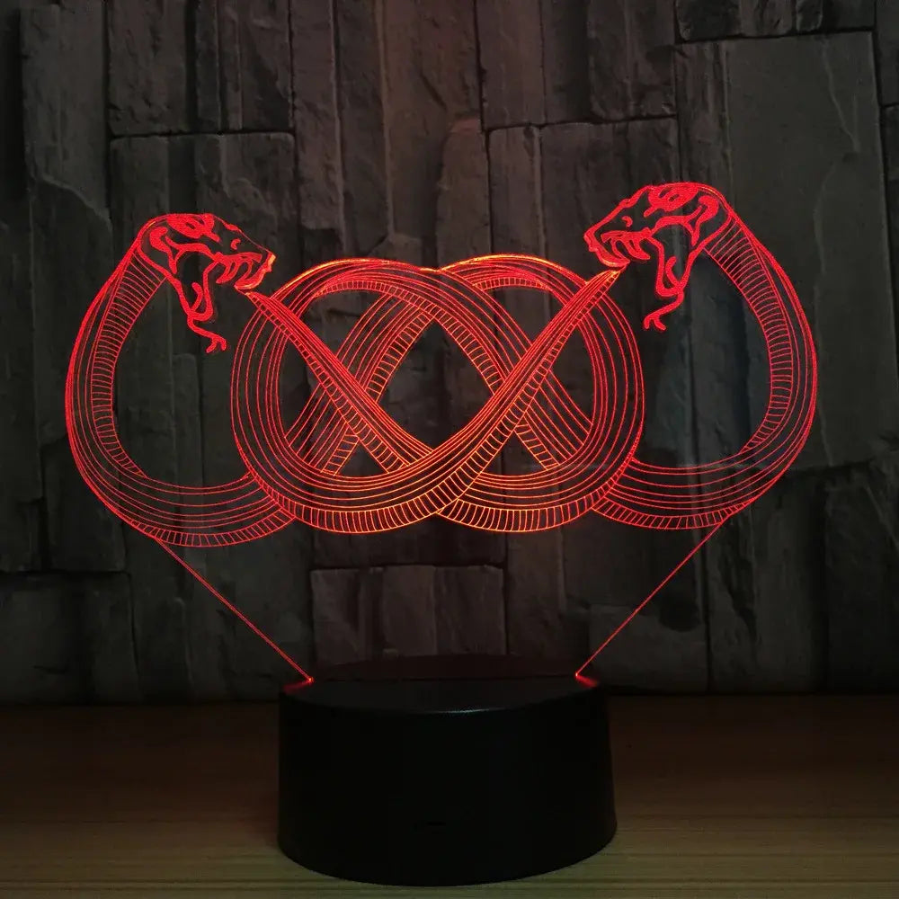 Snake LED Light Lamp net star