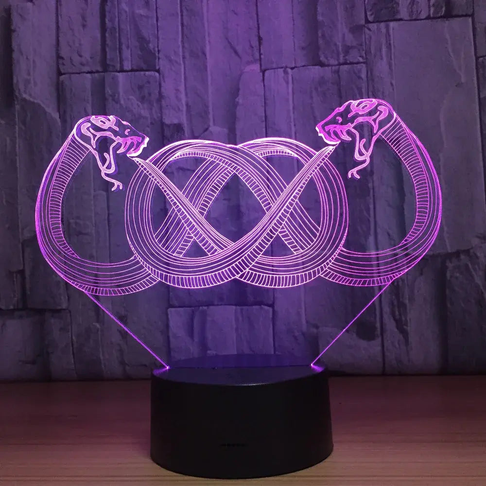 Snake LED Light Lamp net star