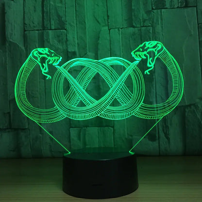 Snake LED Light Lamp net star