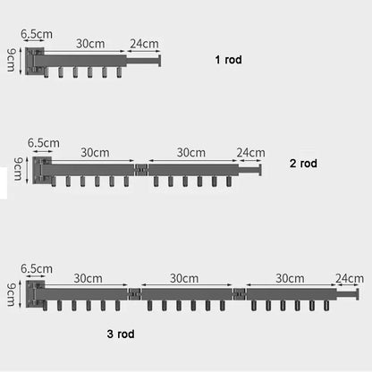Retractable Cloth Drying Rack net star