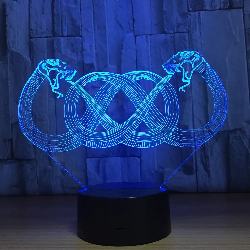 Snake LED Light Lamp net star