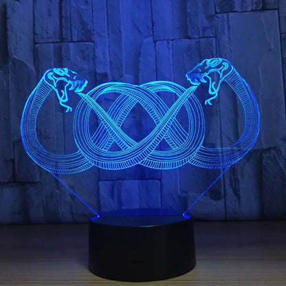 Snake LED Light Lamp net star